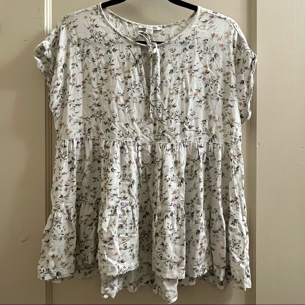 American Eagle | Floral Blouse